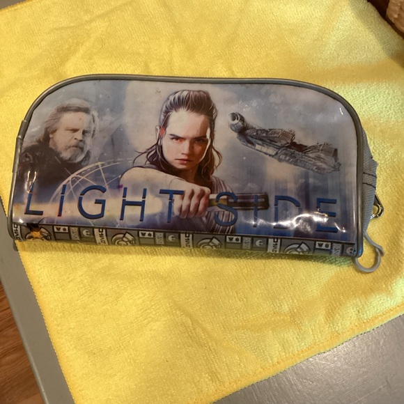 Other - Star Wars pencil case and colored pencils.